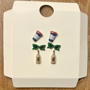 kate spade Multicolor Playful Earrings Set